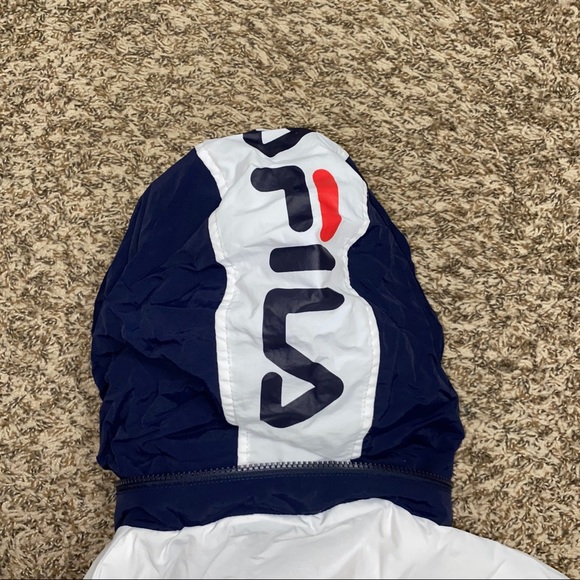 NWT Men’s Fila USA Riker Puffer Jacket Logo - Picture 7 of 8